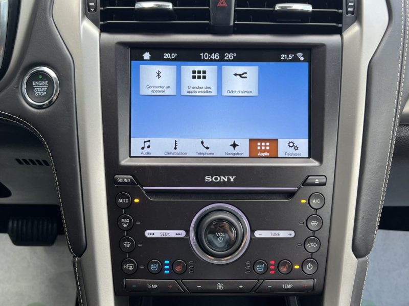 FORD MONDEO 4 IV VIGNAL 2.0 HYBRID 140 / 187 Cv 1ERE MAIN 27 800 Kms TOUTES OPTIONS - GARANTIE 1 AN