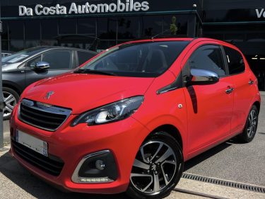 PEUGEOT 108 CABRIOLET / ALLURE TOP 1.2 82 Cv ECRAN TACTILE CAMERA LIMITEUR CRIT AIR 1 Garantie 1 an