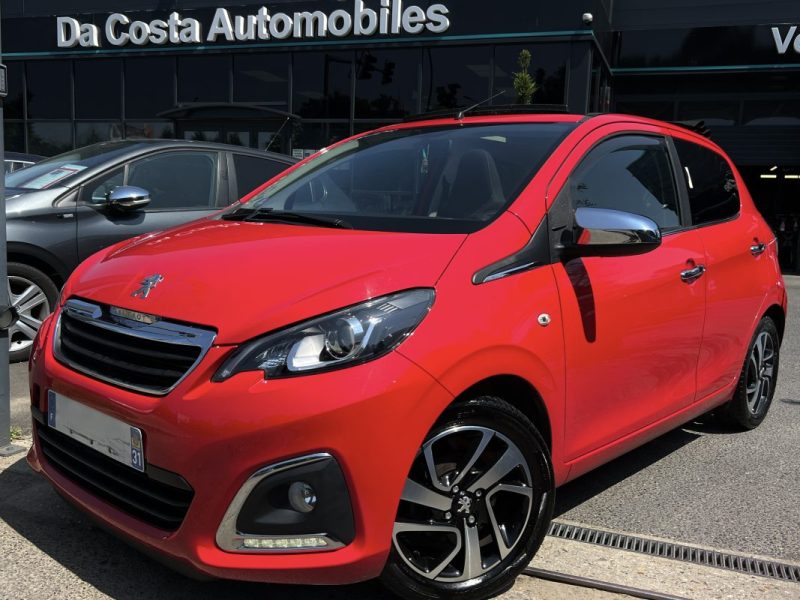PEUGEOT 108 CABRIOLET / ALLURE TOP 1.2 82 Cv ECRAN TACTILE CAMERA LIMITEUR CRIT AIR 1 Garantie 1 an