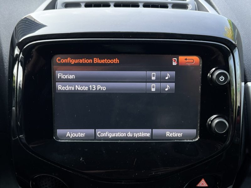 PEUGEOT 108 CABRIOLET / ALLURE TOP 1.2 82 Cv ECRAN TACTILE CAMERA LIMITEUR CRIT AIR 1 Garantie 1 an