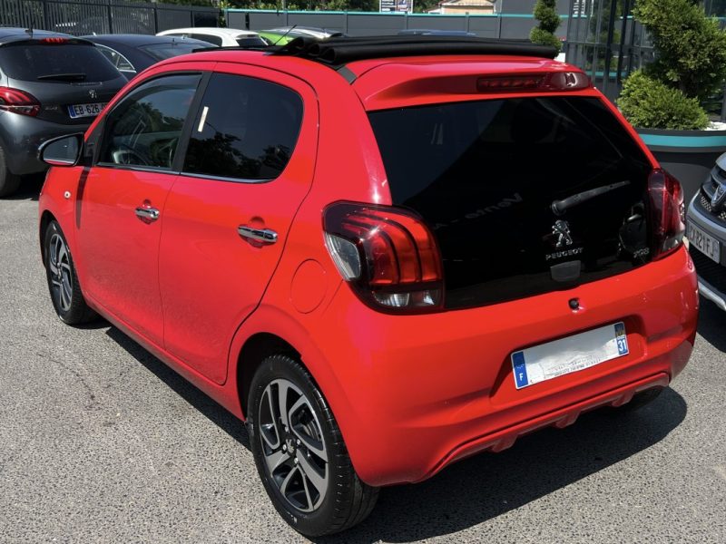 PEUGEOT 108 CABRIOLET / ALLURE TOP 1.2 82 Cv ECRAN TACTILE CAMERA LIMITEUR CRIT AIR 1 Garantie 1 an