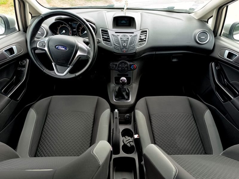 Ford Fiesta 1.25i 60ch Trend 5 Portes, 4 cv, 2015, garantie 3 mois