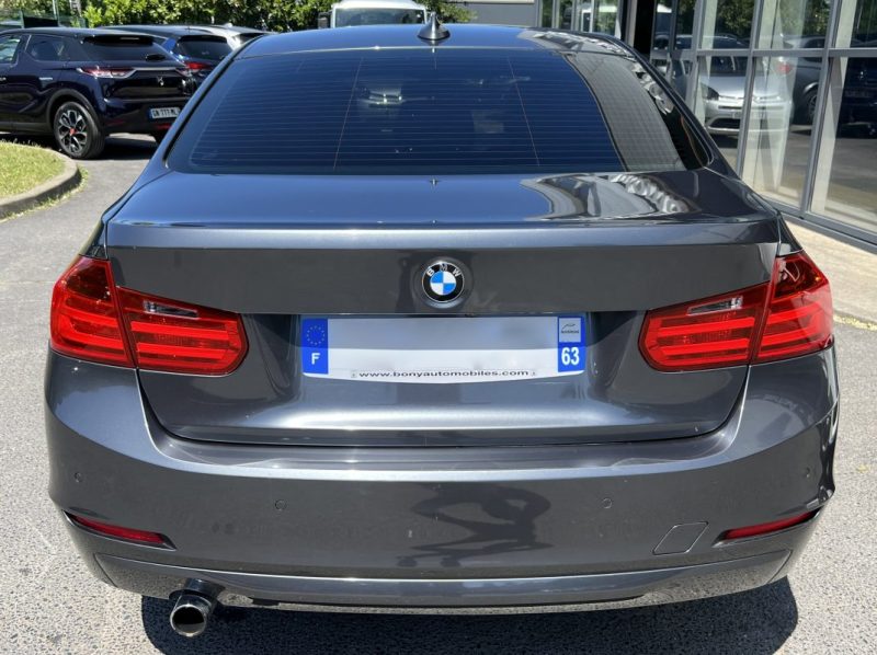BMW SERIE 3 F30 318D 2.0 143 Cv GRAND GPS INTERIEUR CUIR CAMERA RECUL - GARANTIE 6 MOIS
