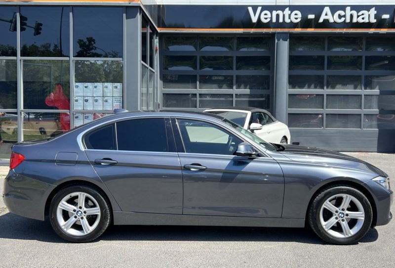 BMW SERIE 3 F30 318D 2.0 143 Cv GRAND GPS INTERIEUR CUIR CAMERA RECUL - GARANTIE 6 MOIS