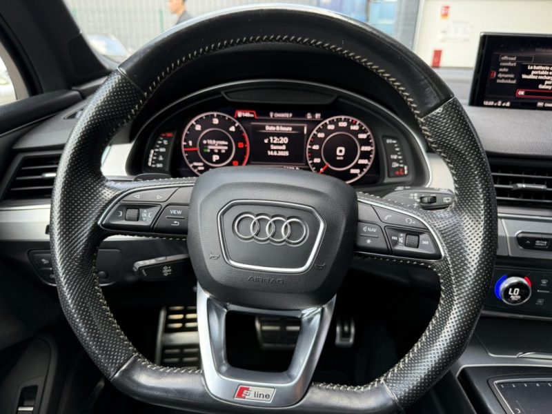 AUDI Q7 / 7 PLACES V6 QUATTRO 218cv S-LINE