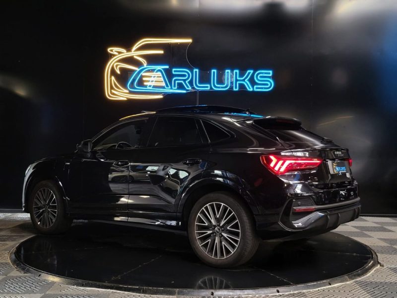AUDI Q3 SPORTBACK 45 TFSi E 245cv HYBRID RECHARGEABLE E-TRON S-LINE / TOIT OUVRANT / CARPLAY / ANGLE