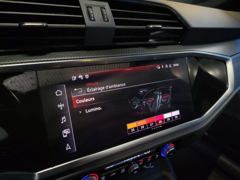 AUDI Q3 SPORTBACK 45 TFSi E 245cv HYBRID RECHARGEABLE E-TRON S-LINE / TOIT OUVRANT / CARPLAY / ANGLE