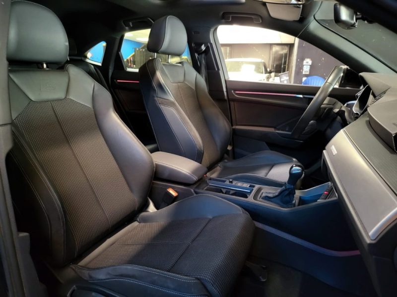 AUDI Q3 SPORTBACK 45 TFSi E 245cv HYBRID RECHARGEABLE E-TRON S-LINE / TOIT OUVRANT / CARPLAY / ANGLE