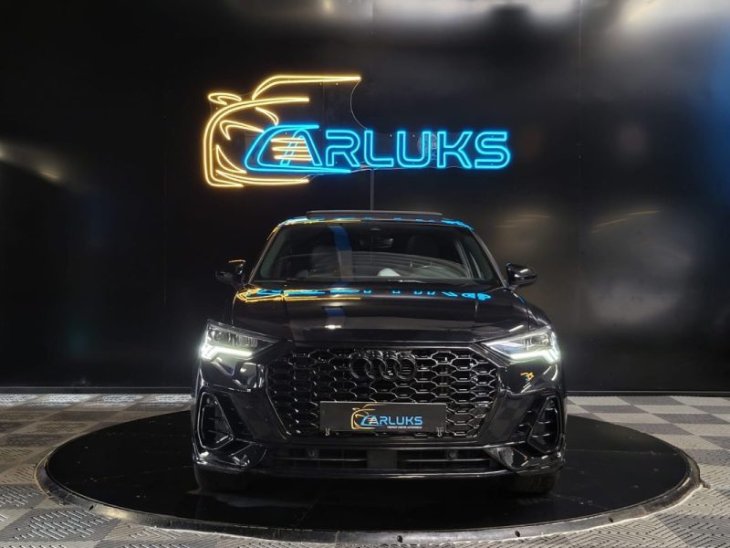 AUDI Q3 SPORTBACK 45 TFSi E 245cv HYBRID RECHARGEABLE E-TRON S-LINE / TOIT OUVRANT / CARPLAY / ANGLE
