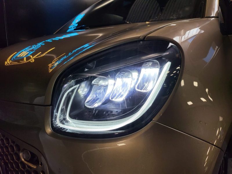 SMART FORTWO Coupé EQ 82 CV PRIME / TOIT PANORAMIQUE + SIEGEES CUIR CHAUFFANTS /