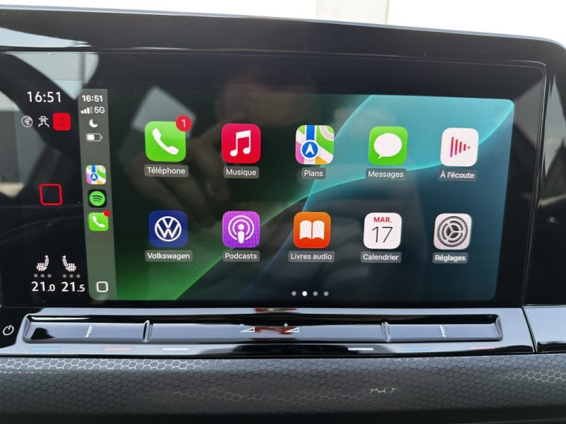 VOLKSWAGEN GOLF 8 GTD 2.0 TDI SCR 200ch DSG7