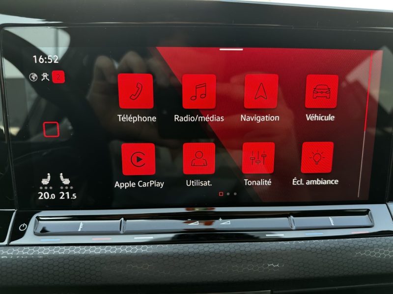 VOLKSWAGEN GOLF 8 GTD 2.0 TDI SCR 200ch DSG7