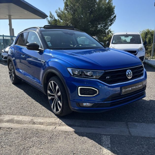 VOLKSWAGEN T-ROC 1.6 TDI 115 CV R-LINE TOIT PANO SIEGES CHAUFFANTS CARPLAY GARANTIE 12 MOIS