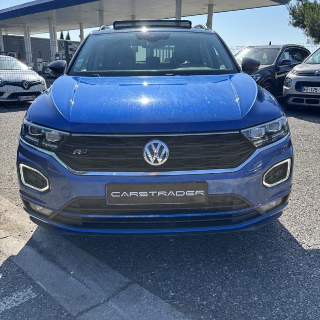 VOLKSWAGEN T-ROC 1.6 TDI 115 CV R-LINE TOIT PANO SIEGES CHAUFFANTS CARPLAY GARANTIE 12 MOIS