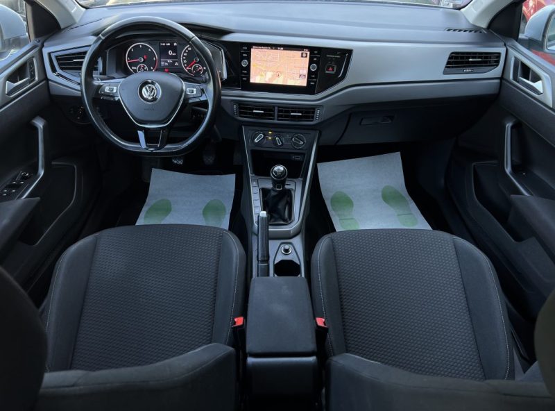 VOLKSWAGEN POLO 6 VI CONFORTLINE 1.6 TDI 95 Cv ECRAN GPS TACTILE / 5 PORTES - GARANTIE 1 AN