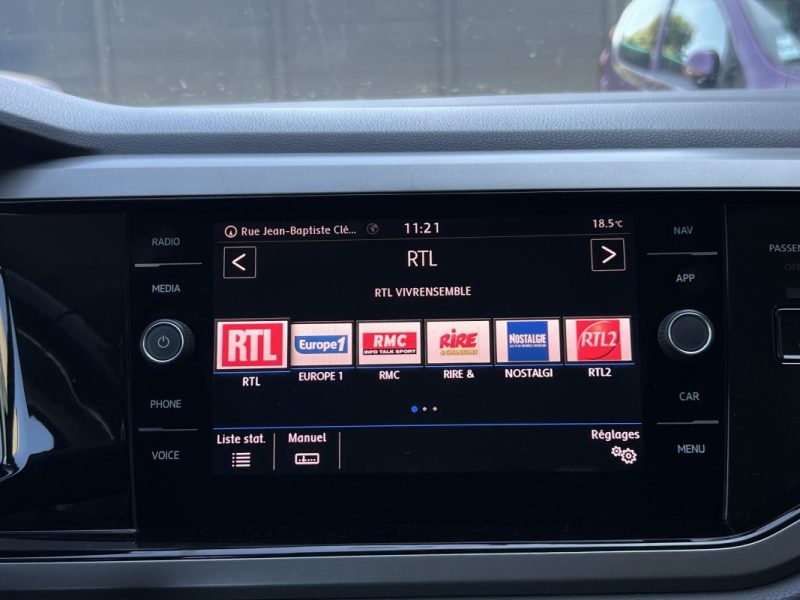 VOLKSWAGEN POLO 6 VI CONFORTLINE 1.6 TDI 95 Cv ECRAN GPS TACTILE / 5 PORTES - GARANTIE 1 AN