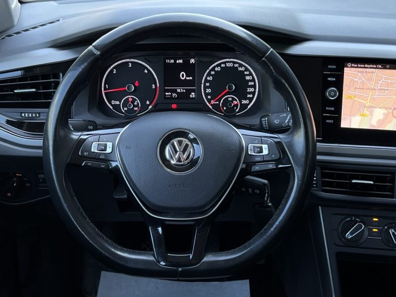 VOLKSWAGEN POLO 6 VI CONFORTLINE 1.6 TDI 95 Cv ECRAN GPS TACTILE / 5 PORTES - GARANTIE 1 AN