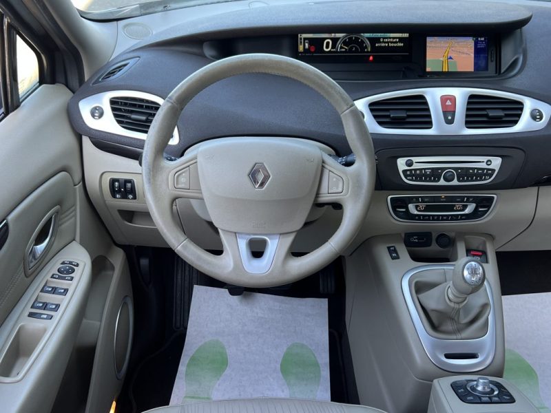 RENAULT SCENIC 3 III 1.9 DCI 130 GPS TOMTOM BLUETOOTH REGULATEUR LIMITEUR CRIT AIR 2 - GARANTIE 1 AN