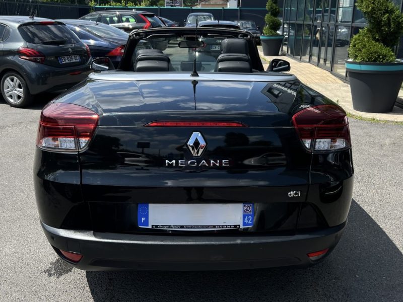 RENAULT MEGANE 3 III PHASE 3 CC CABRIOLET 1.6 DCI 130 INTERIEUR CUIR GPS TOIT PANO - GARANTIE 1 AN
