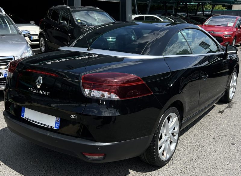RENAULT MEGANE 3 III PHASE 3 CC CABRIOLET 1.6 DCI 130 INTERIEUR CUIR GPS TOIT PANO - GARANTIE 1 AN
