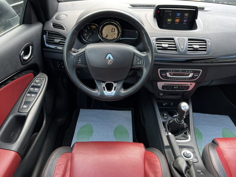 RENAULT MEGANE 3 III PHASE 3 CC CABRIOLET 1.6 DCI 130 INTERIEUR CUIR GPS TOIT PANO - GARANTIE 1 AN