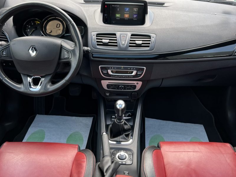 RENAULT MEGANE 3 III PHASE 3 CC CABRIOLET 1.6 DCI 130 INTERIEUR CUIR GPS TOIT PANO - GARANTIE 1 AN