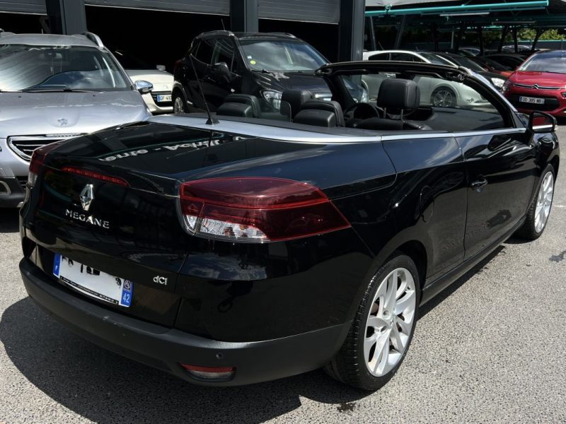 RENAULT MEGANE 3 III PHASE 3 CC CABRIOLET 1.6 DCI 130 INTERIEUR CUIR GPS TOIT PANO - GARANTIE 1 AN