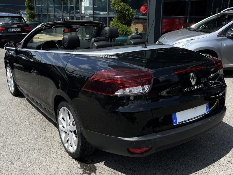 RENAULT MEGANE 3 III PHASE 3 CC CABRIOLET 1.6 DCI 130 INTERIEUR CUIR GPS TOIT PANO - GARANTIE 1 AN