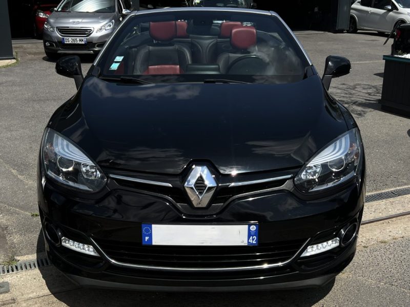 RENAULT MEGANE 3 III PHASE 3 CC CABRIOLET 1.6 DCI 130 INTERIEUR CUIR GPS TOIT PANO - GARANTIE 1 AN