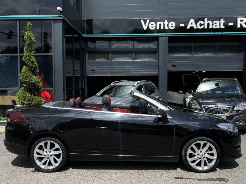 RENAULT MEGANE 3 III PHASE 3 CC CABRIOLET 1.6 DCI 130 INTERIEUR CUIR GPS TOIT PANO - GARANTIE 1 AN