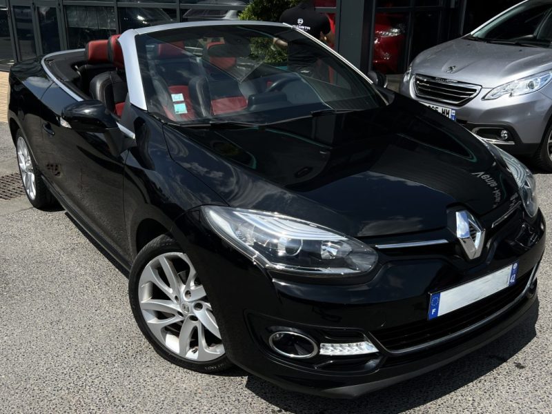 RENAULT MEGANE 3 III PHASE 3 CC CABRIOLET 1.6 DCI 130 INTERIEUR CUIR GPS TOIT PANO - GARANTIE 1 AN