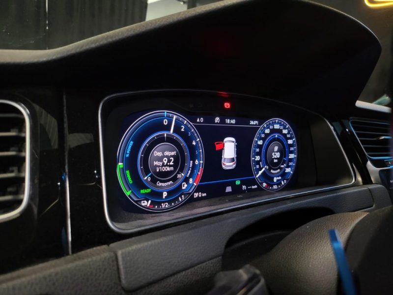 VOLKSWAGEN GOLF VII GTE 1.4 TSI STAGE 1 +280CV DSG 6 / VIRTUAL COCKPIT + REGULATEUR ADAPTATIF  /