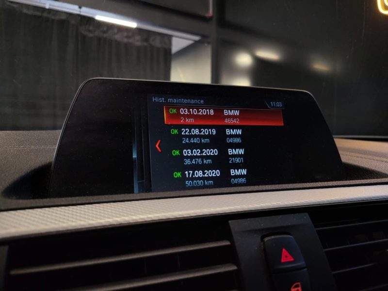 BMW SERIE 1 118i F20 136CH M SPORT / SIEGES CUIR + CAMERA DE RECUL + SUIVIE COMPLET /