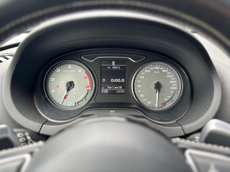 AUDI S3 SPORTBACK 2.0 TFSI 300cv S-TRONIC Suivi d'entretien complet