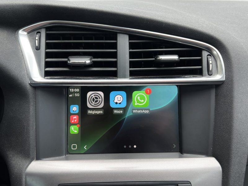 CITROEN C4 II PHASE 2 MILLENIUM 1.6 HDI 120 Cv BOITE AUTO / APPLE CARPLAY & ANDROID - GARANTIE 1 AN