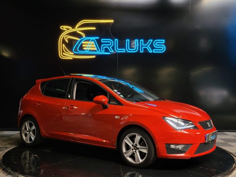 SEAT IBIZA 1.0 TSI 110CV FR DSG 7 / TOIT OUVRANT + CARPLAY + 1ER MAIN /