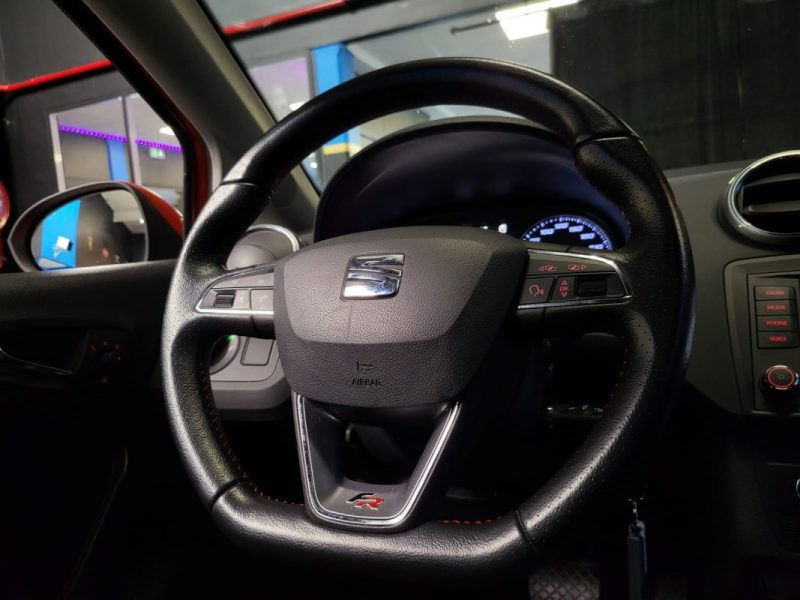 SEAT IBIZA 1.0 TSI 110CV FR DSG 7 / TOIT OUVRANT + CARPLAY + 1ER MAIN /