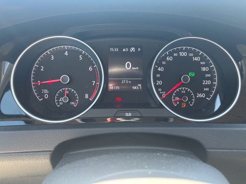 VOLKSWAGEN GOLF VII Phase 2 1.5 L TSI EVO 130 ch CONNECT BLUEMOTION DSG