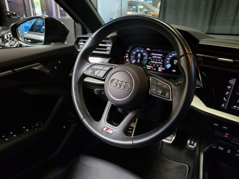 AUDI A3 40 TFSIE 204cv S LINE / SUIVI COMPLET AUDI / APPLE CARPLAY / VIRTUAL COCKPIT