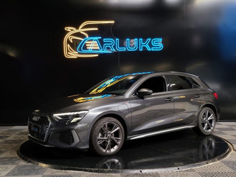 AUDI A3 40 TFSIE 204cv S LINE / SUIVI COMPLET AUDI / APPLE CARPLAY / VIRTUAL COCKPIT