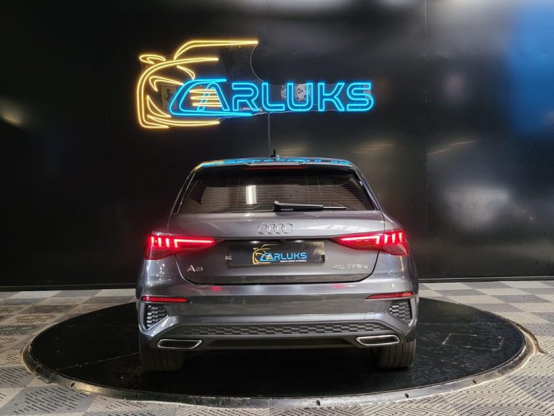 AUDI A3 40 TFSIE 204cv S LINE / SUIVI COMPLET AUDI / APPLE CARPLAY / VIRTUAL COCKPIT