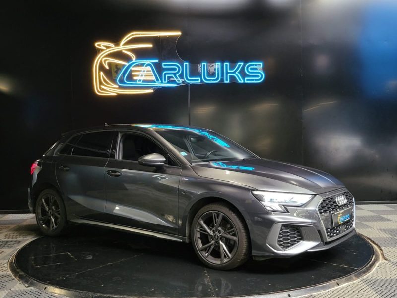 AUDI A3 40 TFSIE 204cv S LINE / SUIVI COMPLET AUDI / APPLE CARPLAY / VIRTUAL COCKPIT