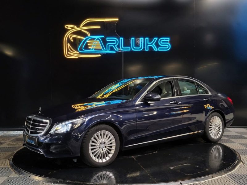 MERCEDES CLASSE C 180 D 122cv BUSINESS / INTERIEUR CUIR BLANC / SUIVI COMPLET MERCEDES 