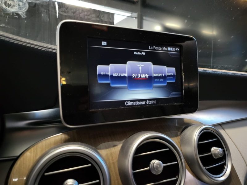 MERCEDES CLASSE C 180 D 122cv BUSINESS / INTERIEUR CUIR BLANC / SUIVI COMPLET MERCEDES 