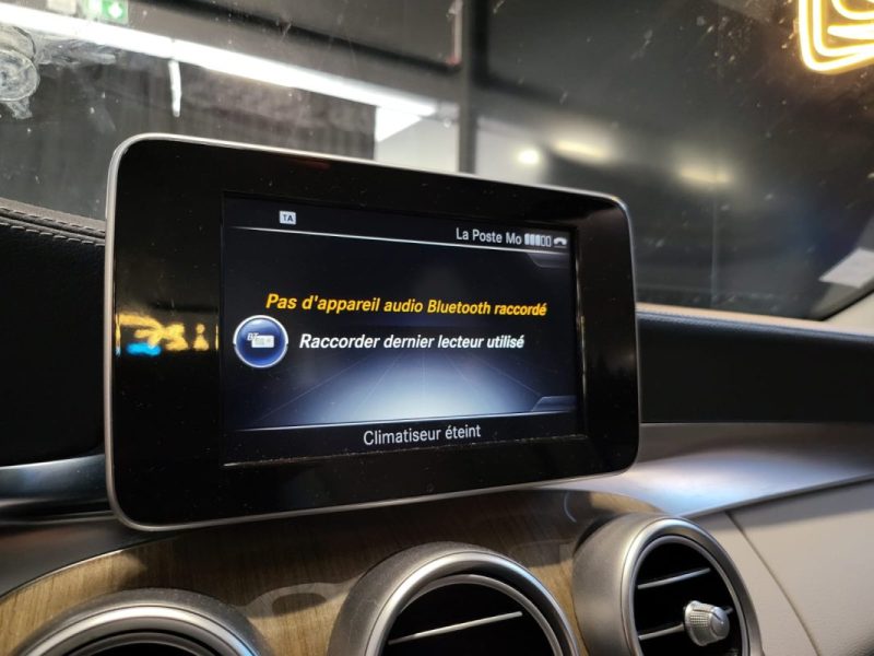 MERCEDES CLASSE C 180 D 122cv BUSINESS / INTERIEUR CUIR BLANC / SUIVI COMPLET MERCEDES 