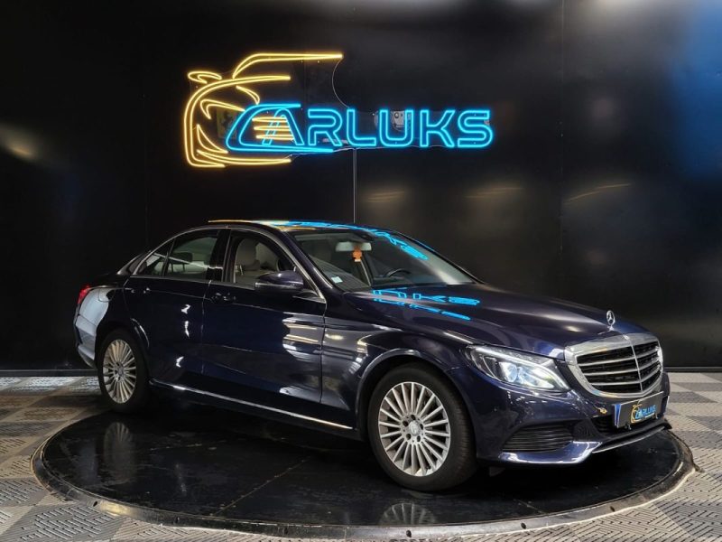 MERCEDES CLASSE C 180 D 122cv BUSINESS / INTERIEUR CUIR BLANC / SUIVI COMPLET MERCEDES 