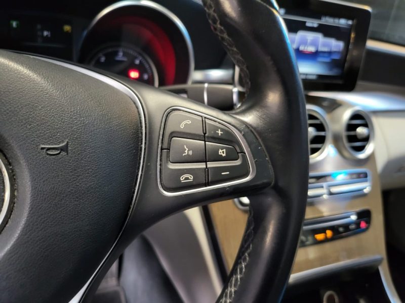 MERCEDES CLASSE C 180 D 122cv BUSINESS / INTERIEUR CUIR BLANC / SUIVI COMPLET MERCEDES 