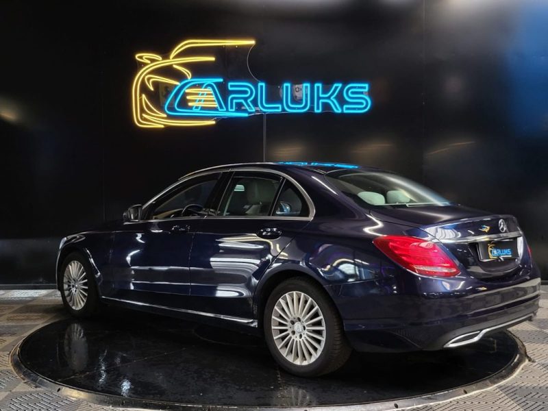 MERCEDES CLASSE C 180 D 122cv BUSINESS / INTERIEUR CUIR BLANC / SUIVI COMPLET MERCEDES 