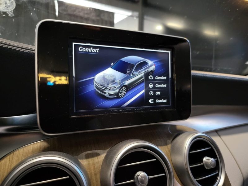 MERCEDES CLASSE C 180 D 122cv BUSINESS / INTERIEUR CUIR BLANC / SUIVI COMPLET MERCEDES 