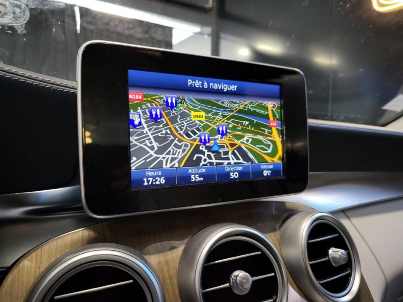 MERCEDES CLASSE C 180 D 122cv BUSINESS / INTERIEUR CUIR BLANC / SUIVI COMPLET MERCEDES 